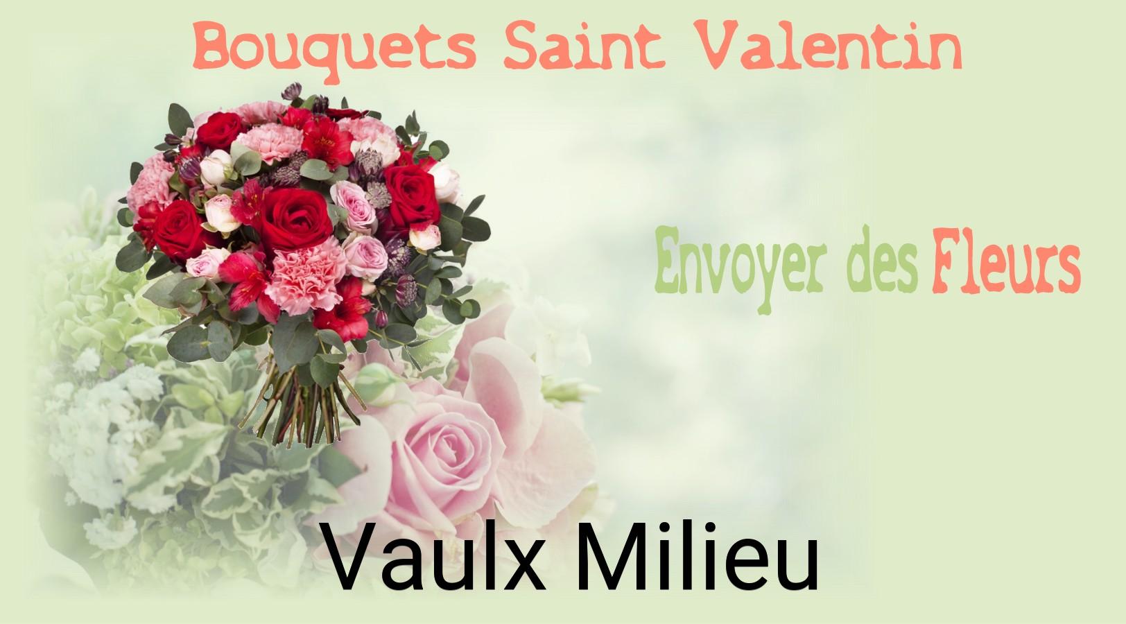 Roses de Saint-Valentin livrées à Vaulx-Milieu